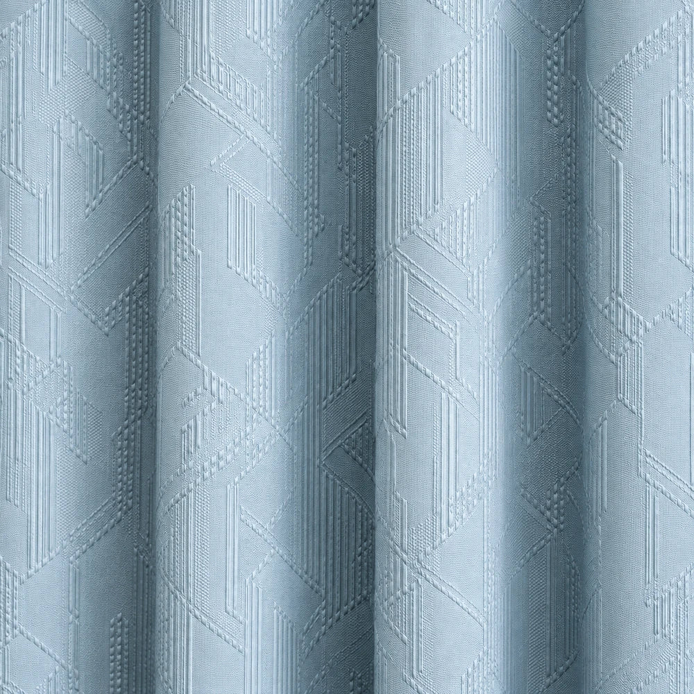 Carducci Velvet Textured Unlined Taped Curtain