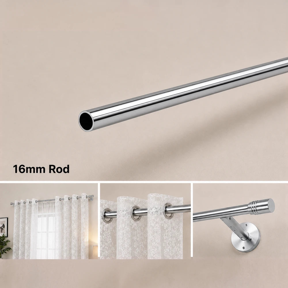 16mm Curtain Pole