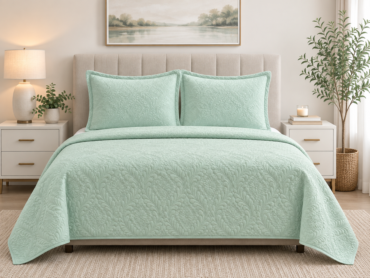 3Pc Ultrasonic Quilt (260 x 260cm)