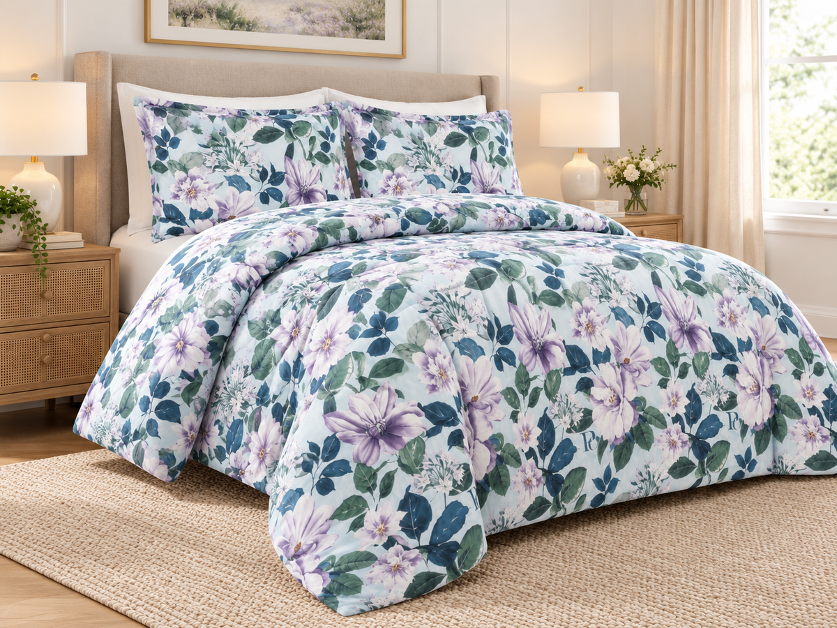 3 Piece Pierre Cardin Comforter