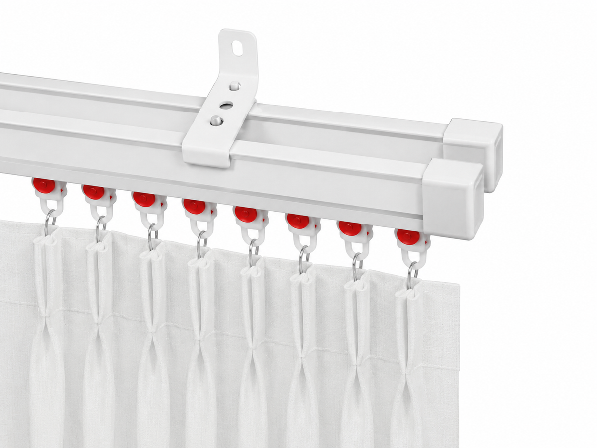 Racer Double Curtain Rail