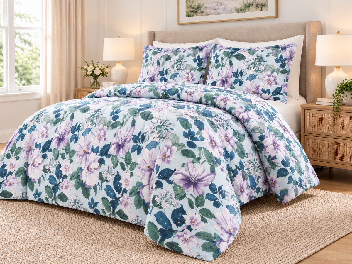 3 Piece Pierre Cardin Comforter