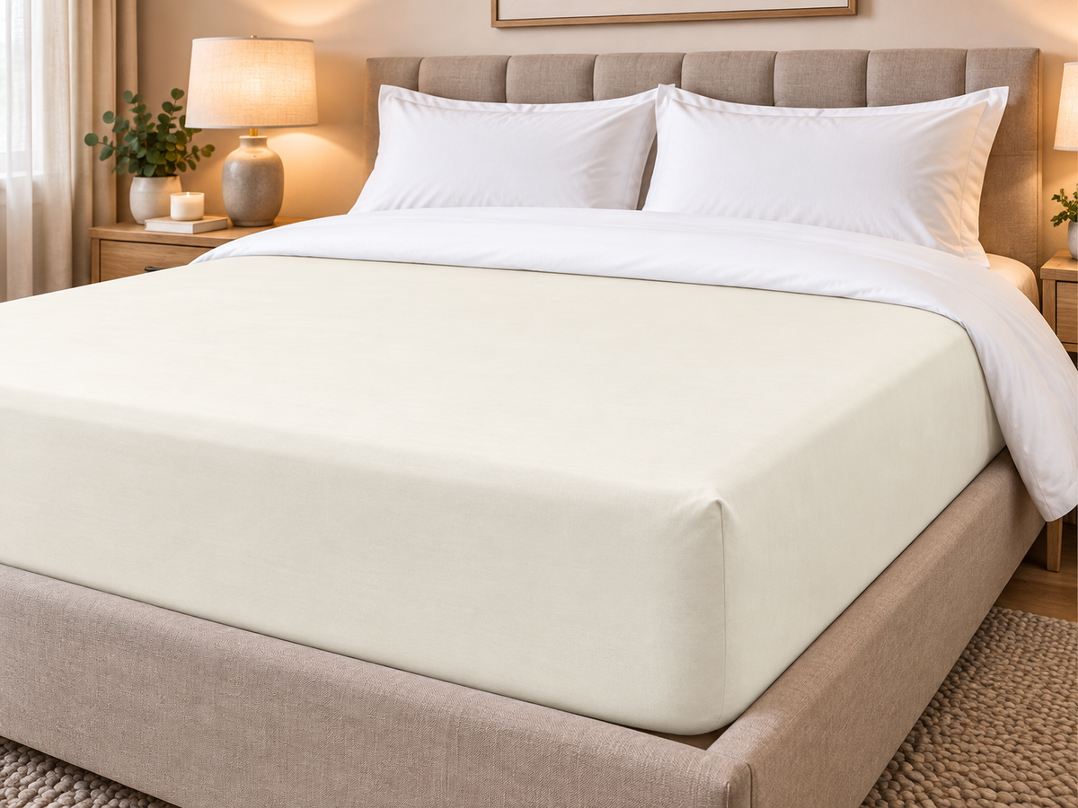 Polycotton 132TC Fitted Sheet