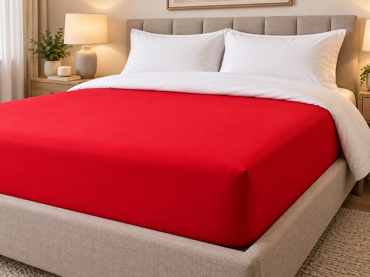 Polycotton 132TC Fitted Sheet