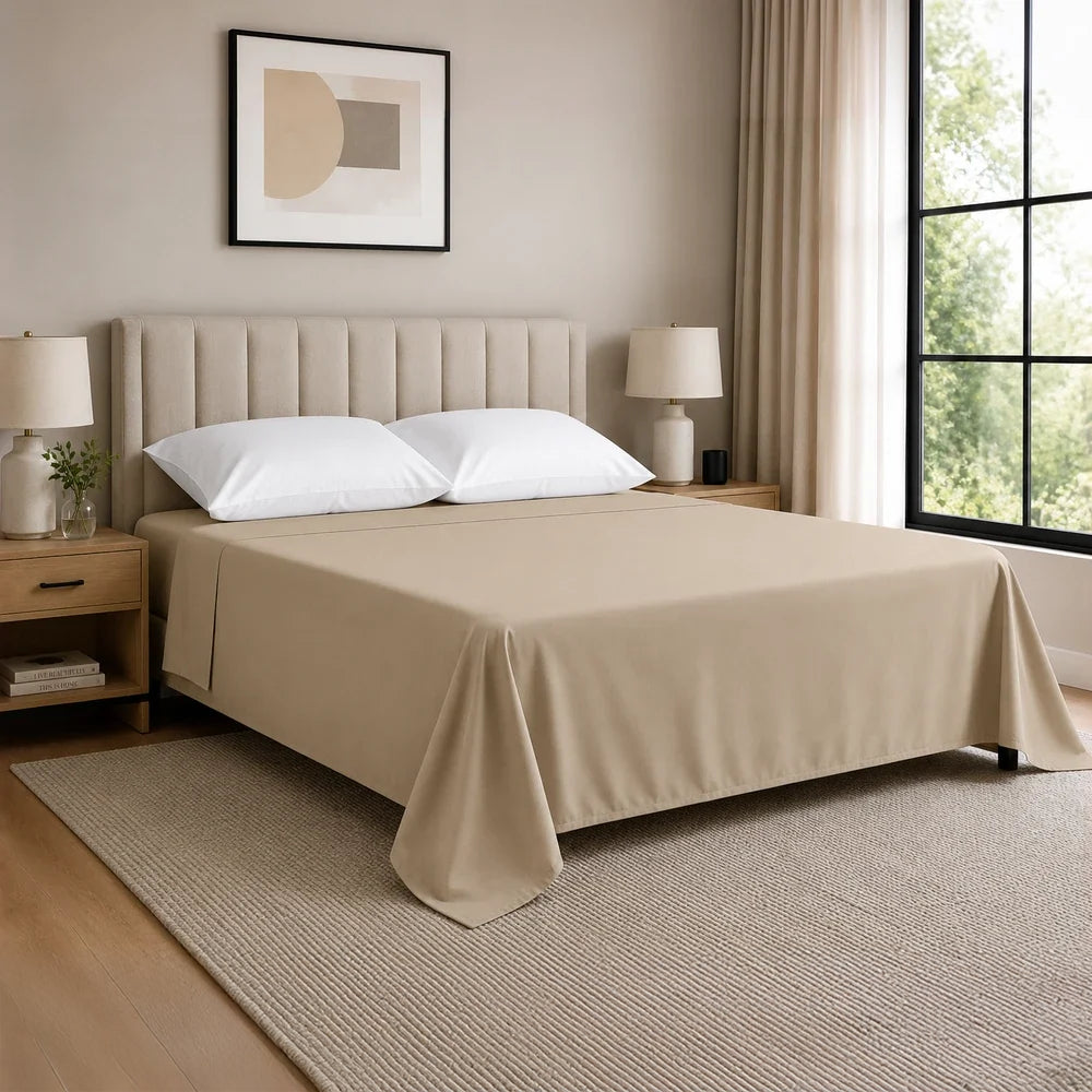 Whisper Soft Microfibre Flat Sheet
