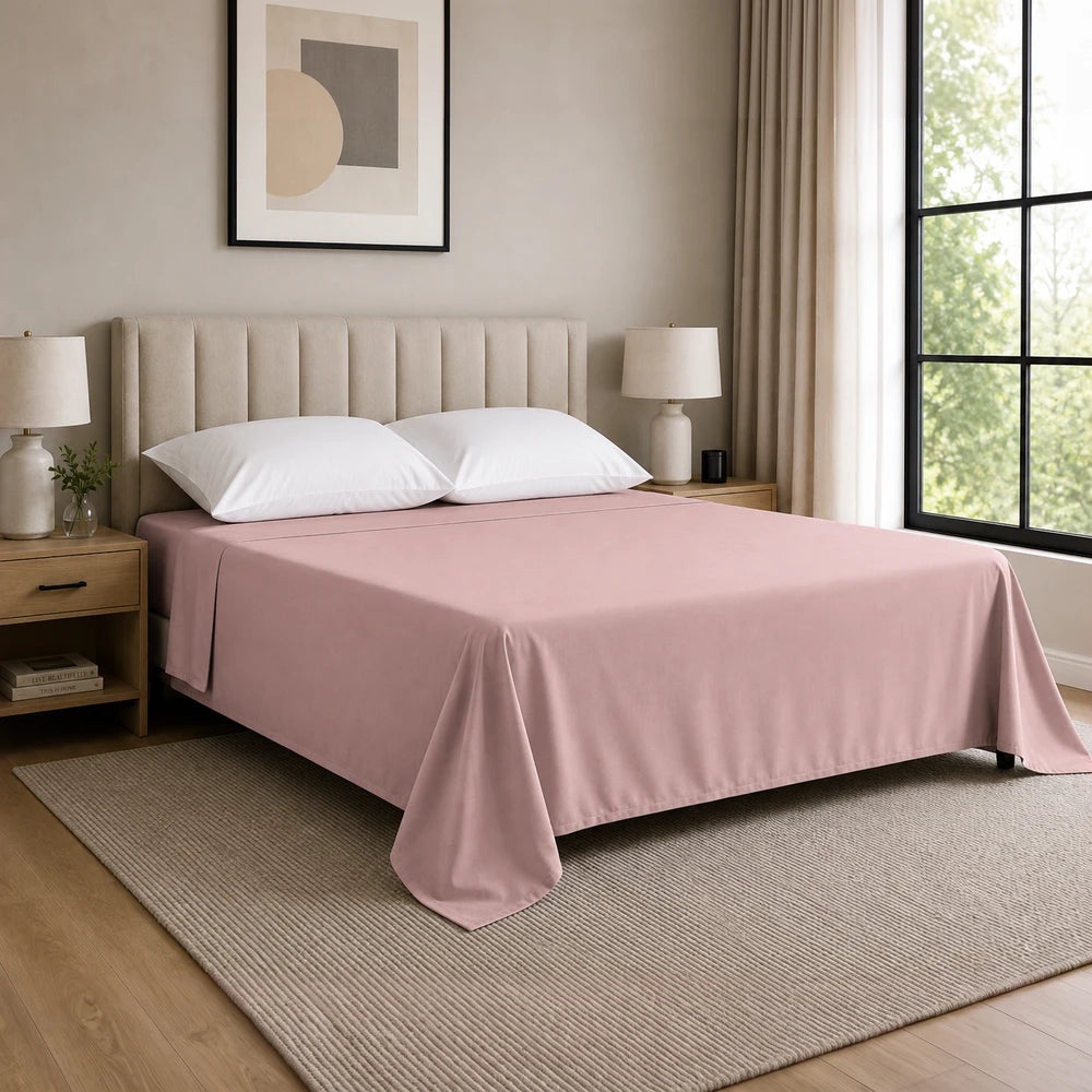 Whisper Soft Microfibre Flat Sheet