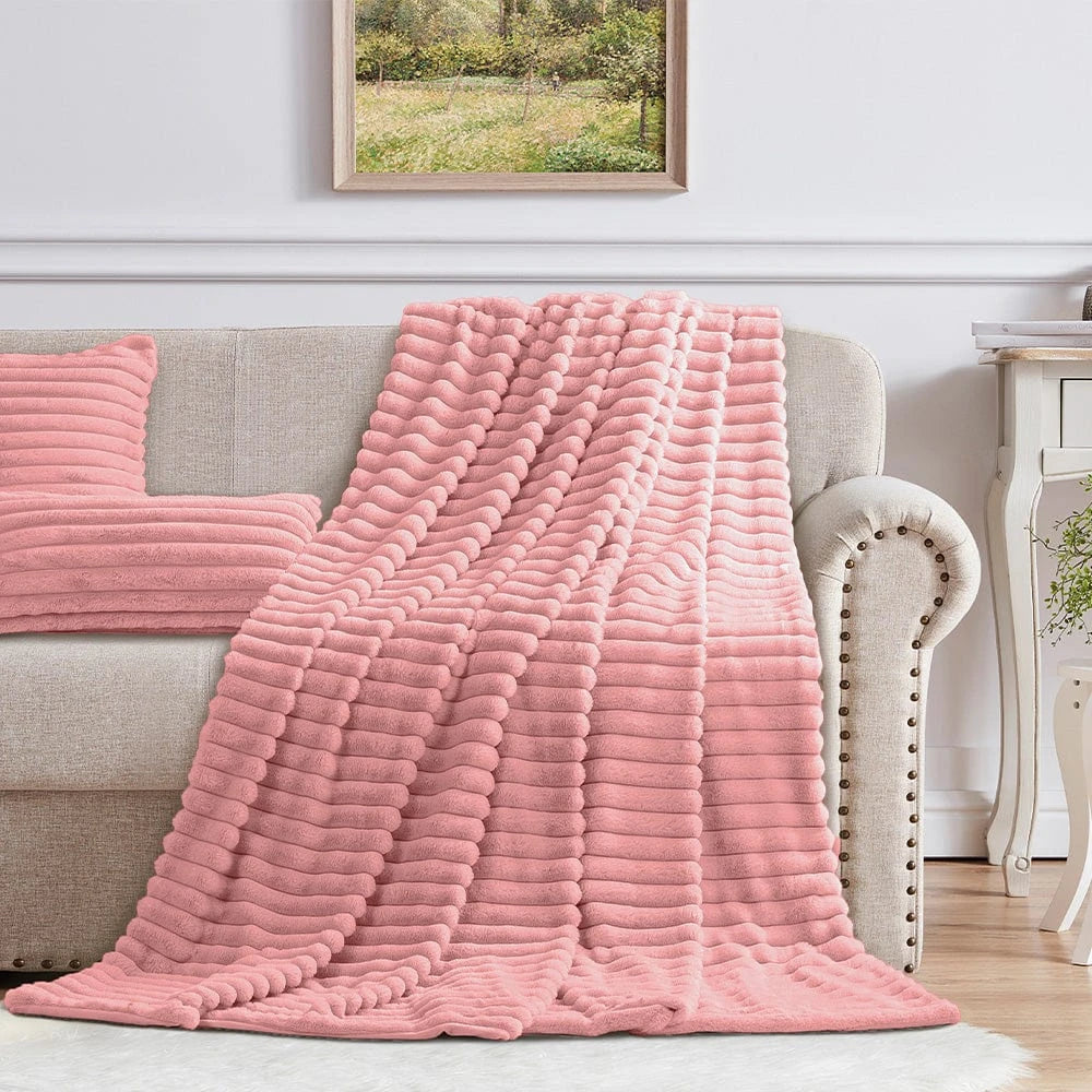 Cotton Co Faux Fur Milan Throw