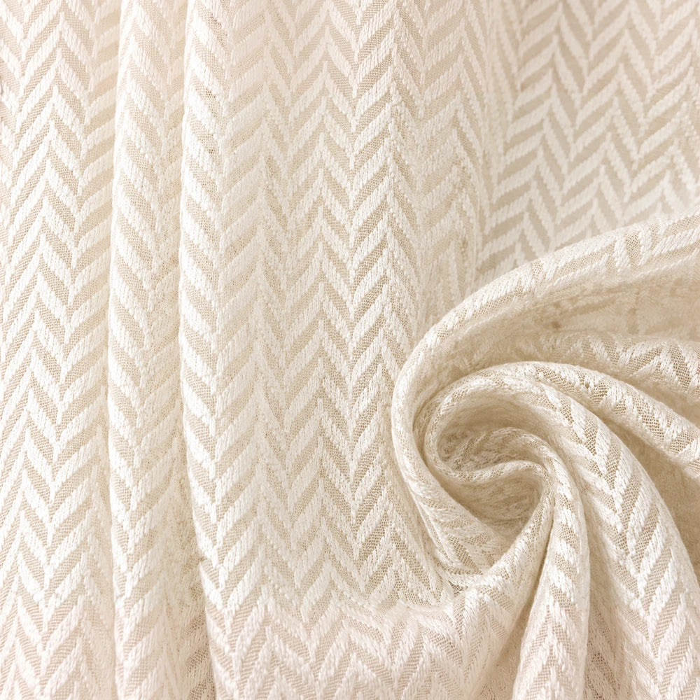 Fish Bone Lace 5m Taped Curtain