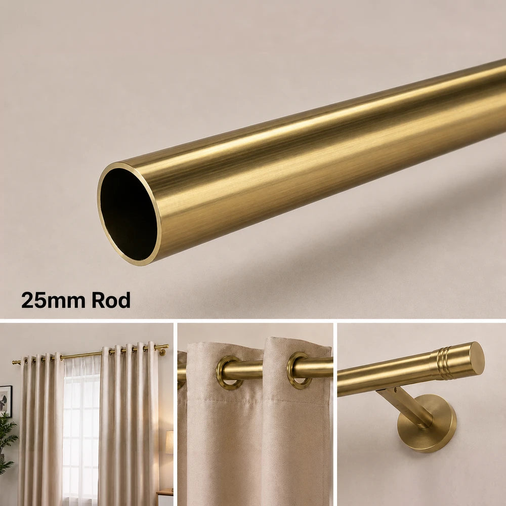 25mm Curtain Pole