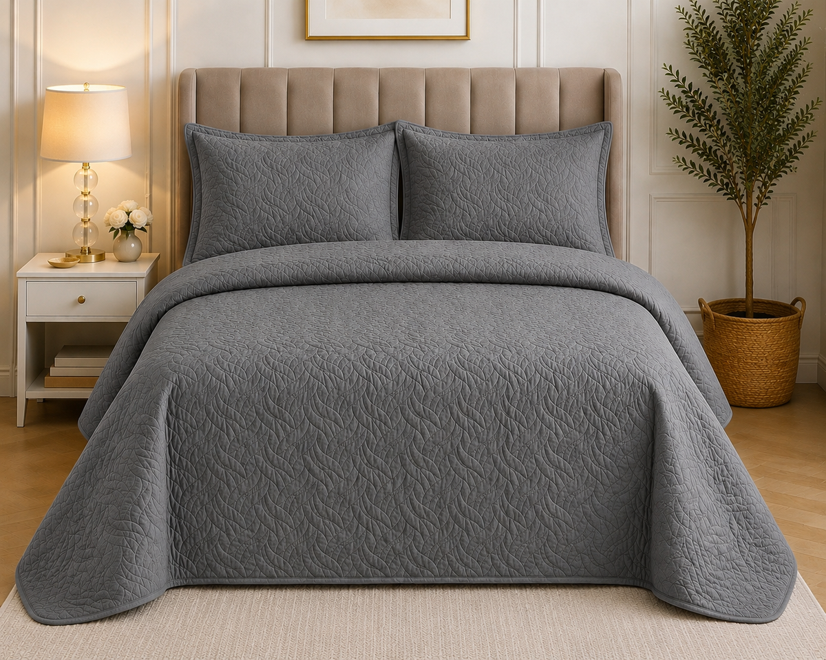 3Pc Ultrasonic Quilt (260 x 260cm)