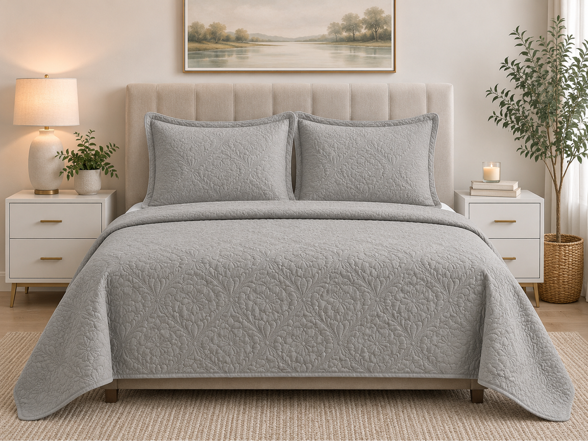 3Pc Ultrasonic Quilt (260 x 260cm)