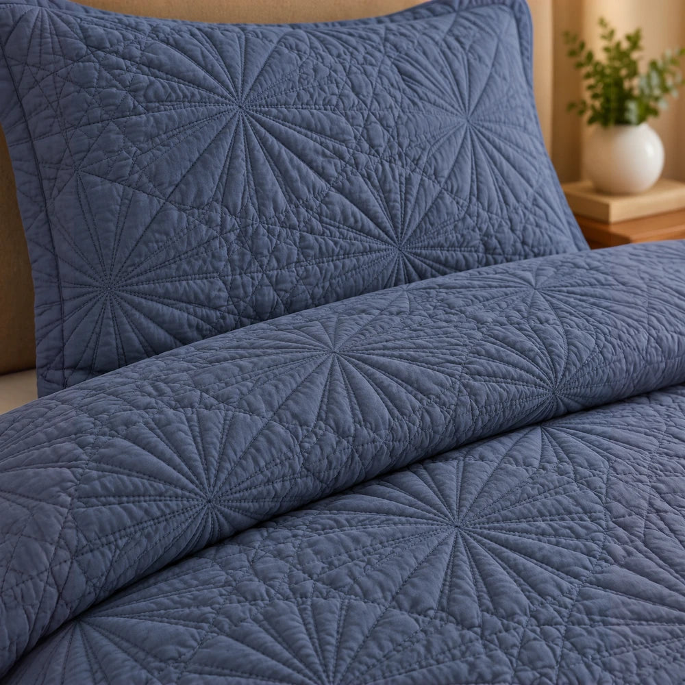 3Pc Pierre Cardin Pinsonic Quilt
