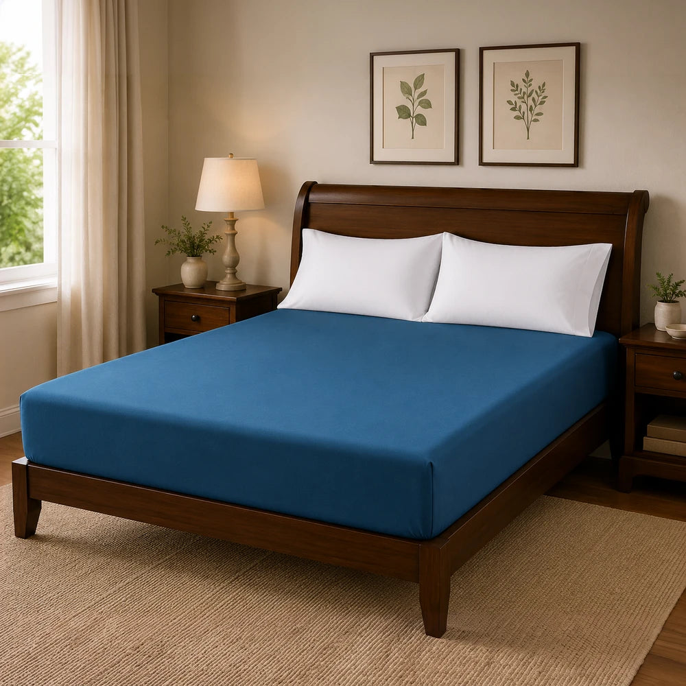 Microfibre Fitted Sheet