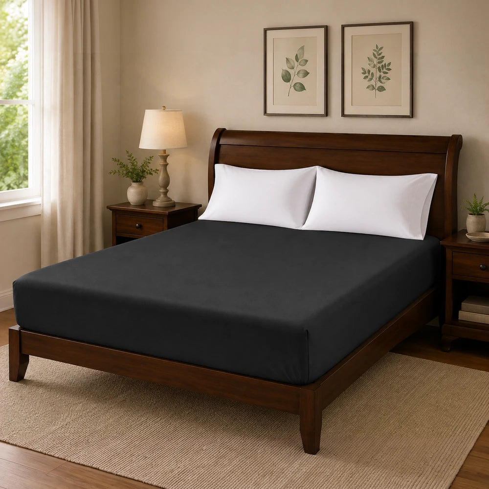 Microfibre Fitted Sheet