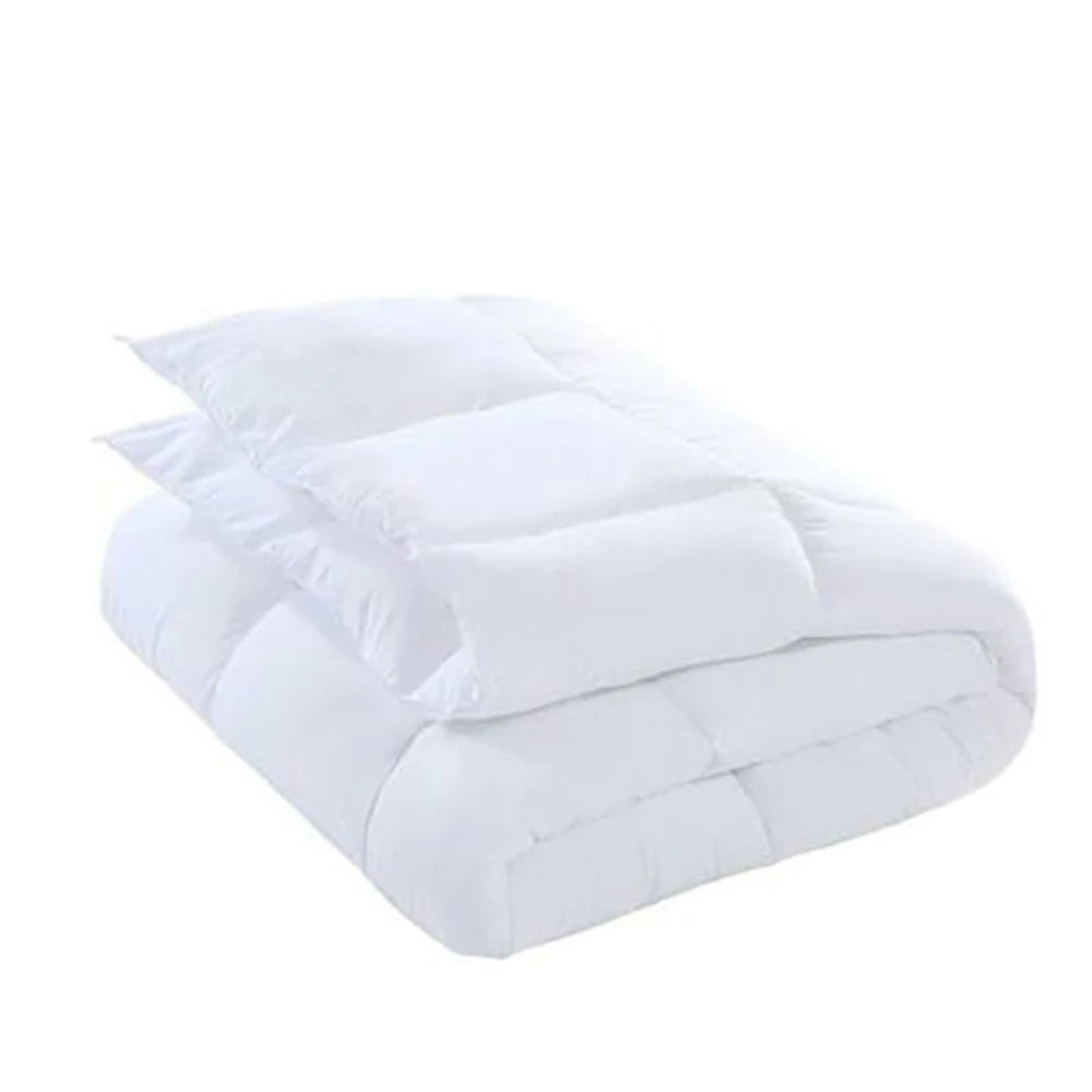 Pierre Cardin feather down duvet inner in white, lightweight down-filled insert designed for extra warmth and comfort