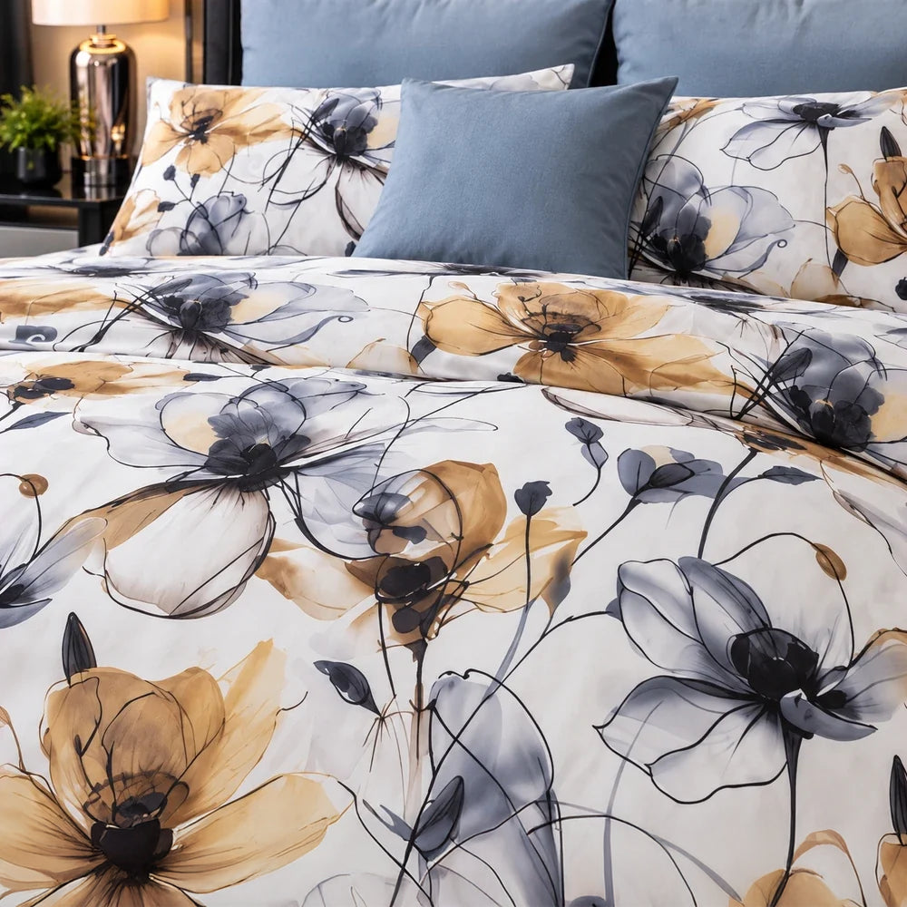 Pierre Cardin Duvet Cover Set - Fiona Floral