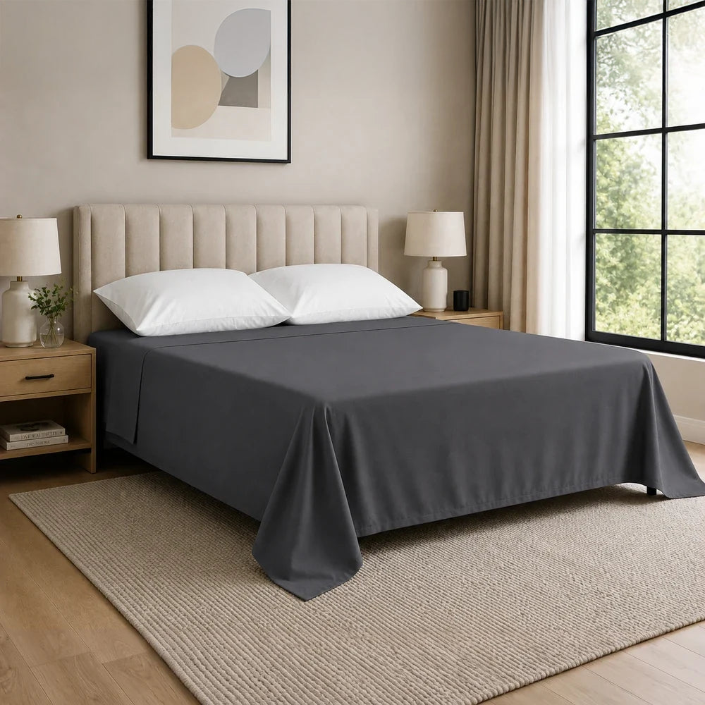 Whisper Soft Microfibre Flat Sheet