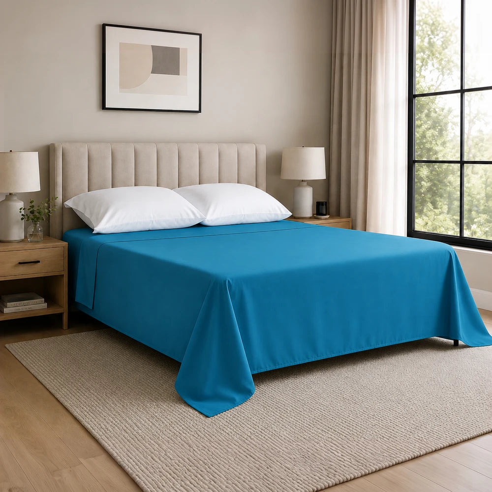 Whisper Soft Microfibre Flat Sheet