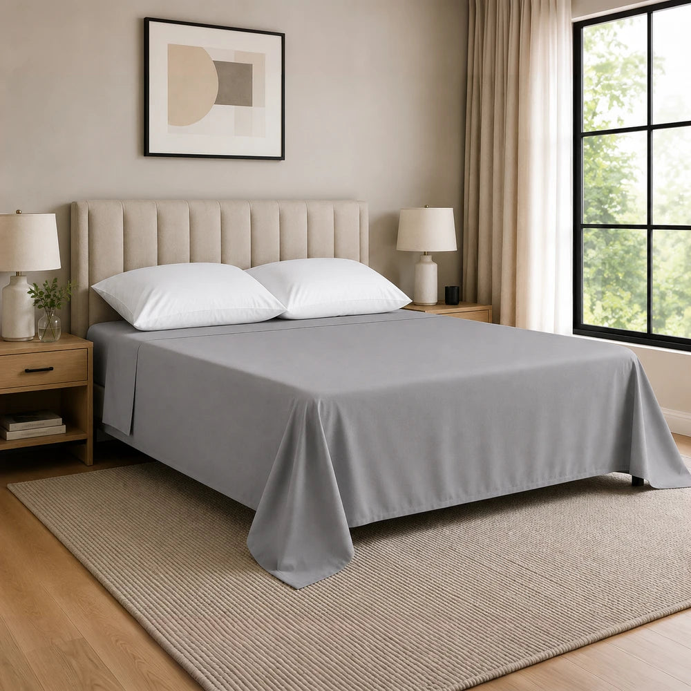 Whisper Soft Microfibre Flat Sheet
